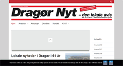 Desktop Screenshot of dragoer-nyt.dk